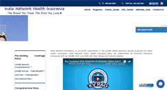 Desktop Screenshot of health.indnet.org
